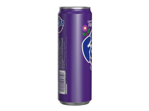 Fanta Grape Drink Can Sleek 355ml 08 3Dモデル
