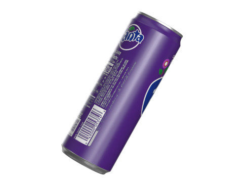 Fanta Grape Drink Can Sleek 355ml 08 3Dモデル