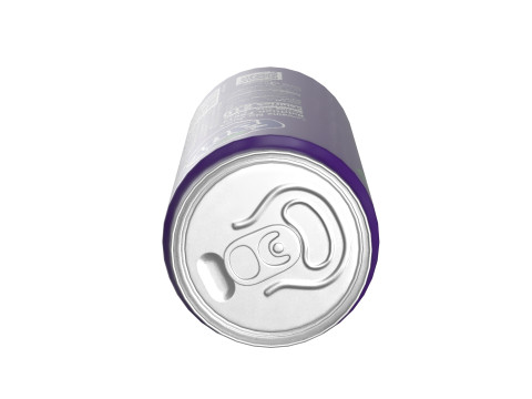 Fanta Grape Drink Can Sleek 355ml 08 3Dモデル
