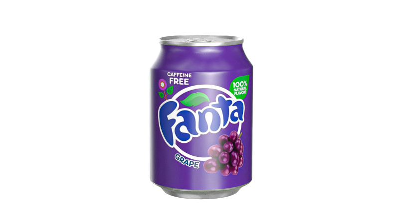 Fanta Grape Drink Can 250ml 09 Modello 3D .c4d .max .obj .3ds .fbx .stl .blend 
