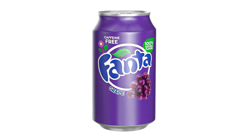 Fanta Grape Drink Can 330ml 10 Modèle 3D .c4d .max .obj .3ds .fbx .stl .blend 
