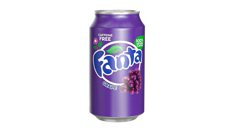 Fanta Grape Drink Can 355ml 11 Modèle 3D .c4d .max .obj .3ds .fbx .stl .blend 