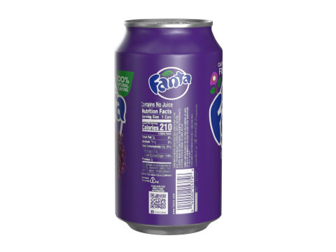 Fanta Grape Drink Can 355ml 11 Modèle 3D
