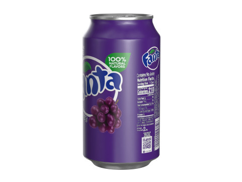 Fanta Grape Drink Can 355ml 11 Modèle 3D