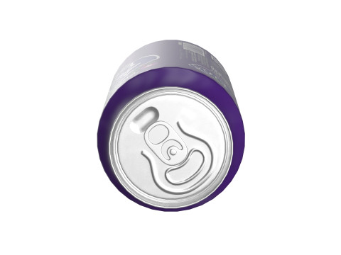 Fanta Grape Drink Can 355ml 11 Modèle 3D