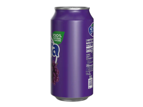 Fanta Grape Drink Can 375ml 12 3D Model