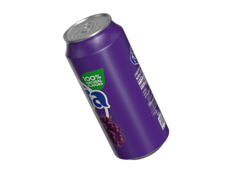 Fanta Grape Drink Can 473ml 13 3D 模型