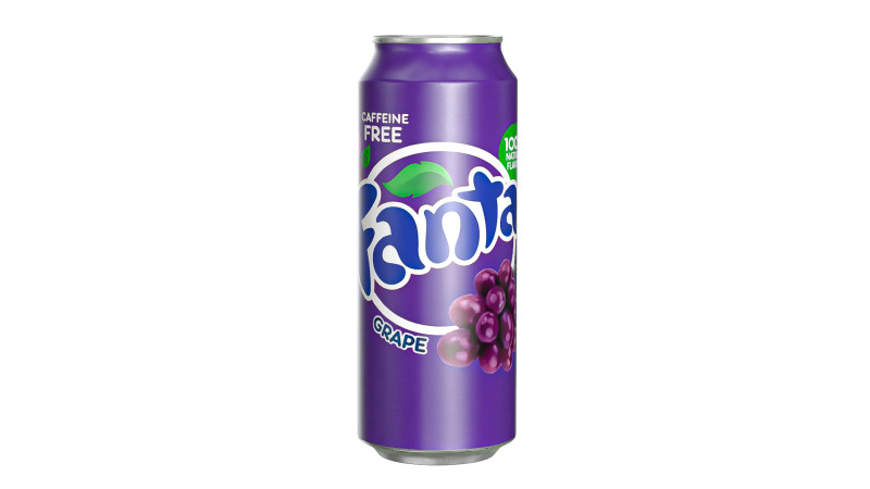 Fanta Grape Drink Can 500ml 14 3Dモデル .c4d .max .obj .3ds .fbx .stl .blend