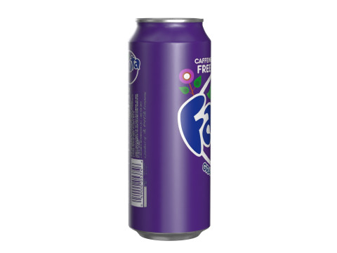 Fanta Grape Drink Can 500ml 14 3Dモデル