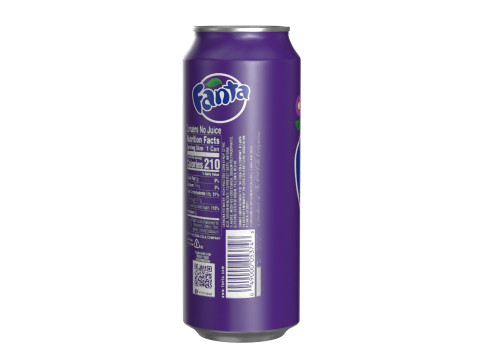 Fanta Grape Drink Can 500ml 14 3Dモデル