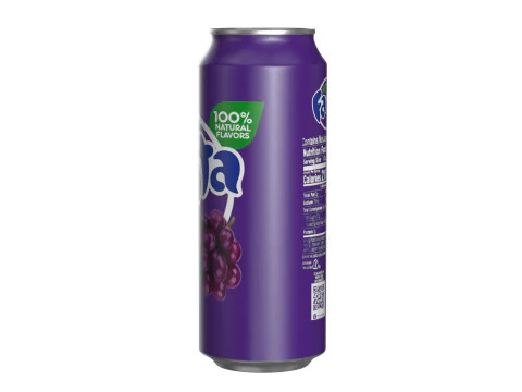 Fanta Grape Drink Can 500ml 14 3D Model