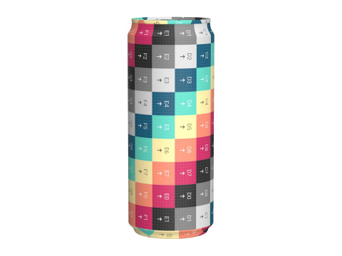 Fanta Pineapple Drink Can Sleek 310ml 06 3D Model