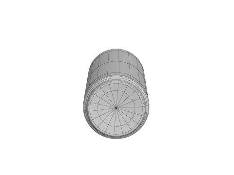 Fanta Pineapple Drink Can Sleek 310ml 06 3D Model