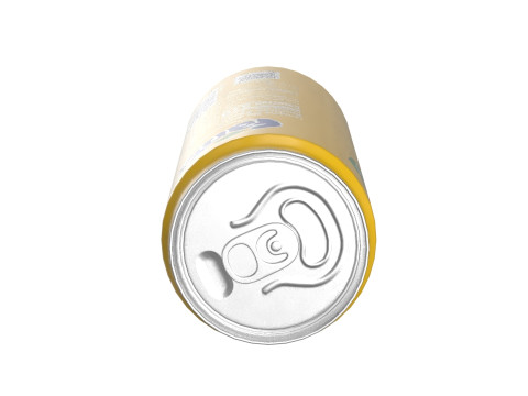 Fanta Pineapple Drink Can Sleek 355ml 08 Model 3D
