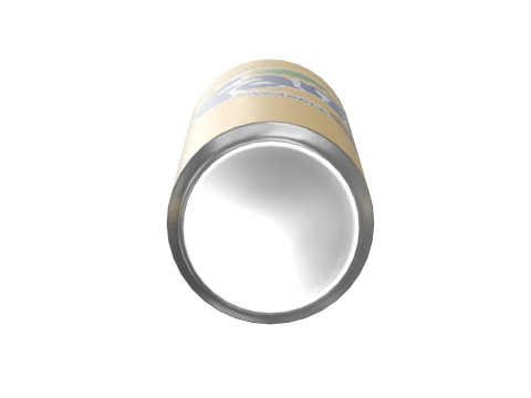 Fanta Pineapple Drink Can Sleek 355ml 08 Model 3D