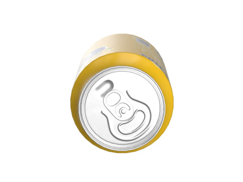 FFanta Pineapple Drink Can 330ml 10 Modèle 3D