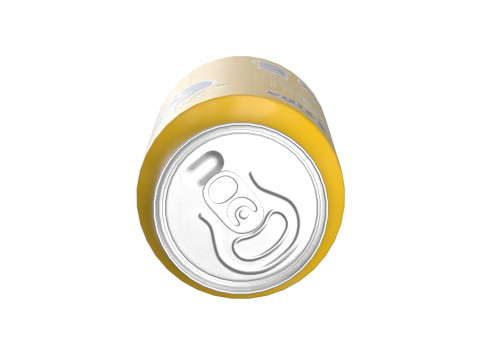 Fanta Pineapple Drink Can 355ml 11 3D Model