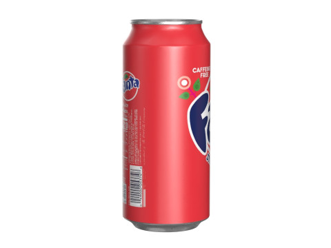 Fanta Strawberry Drink Can 473ml 13 Modèle 3D