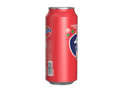 Fanta Strawberry Drink Can 473ml 13 3D Model