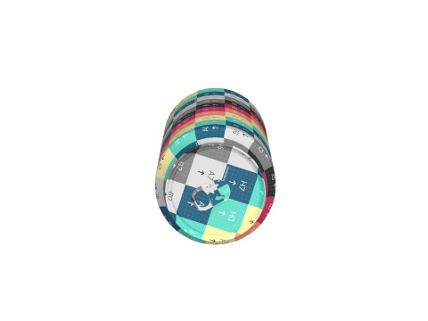 Fanta Strawberry Drink Can 500ml 14 3Dモデル