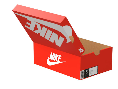 Nike Shoe Box 01 3D Model