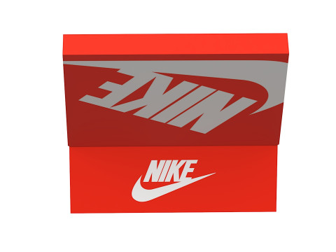 Nike Shoe Box 01 3D Model