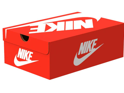 Nike Shoe Box 01 3D Model