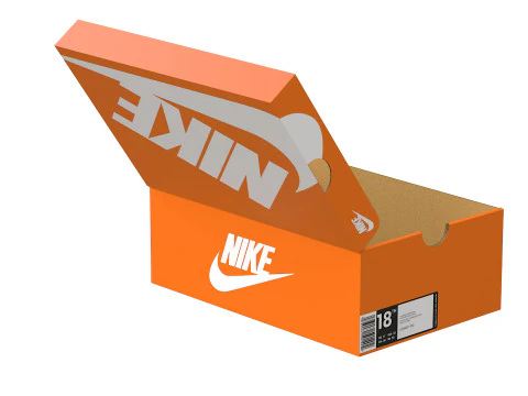 Nike Shoe Box 02 3D Model