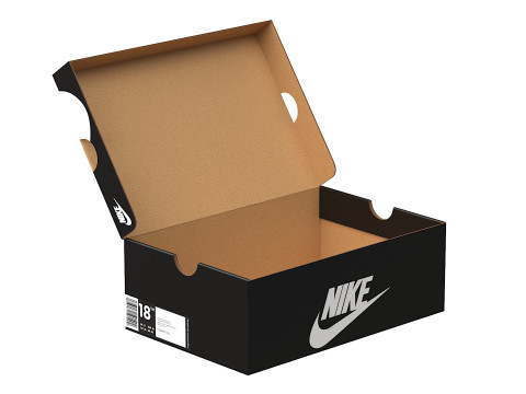 Nike Shoe Box 03 Modèle 3D