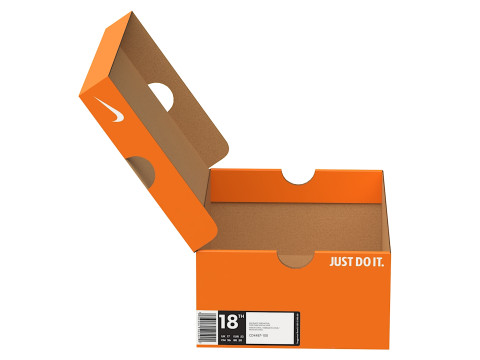 Nike Shoe Box 04 Model 3D