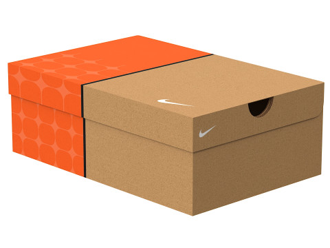 Nike Shoe Box 05 3D Model