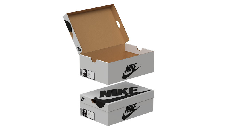 Nike Shoe Box 07 Modèle 3D .c4d .max .obj .3ds .fbx .stl .blend 