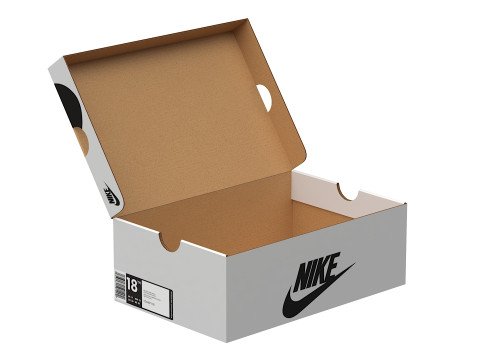 Nike Shoe Box 07 Modèle 3D