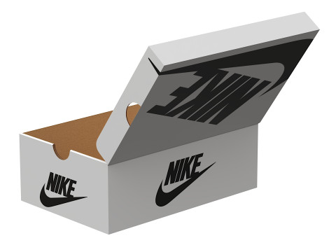 Nike Shoe Box 07 Modèle 3D