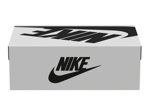 Nike Shoe Box 07 Modèle 3D