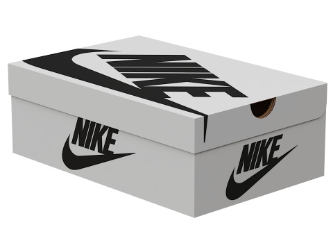Nike Shoe Box 07 Modèle 3D