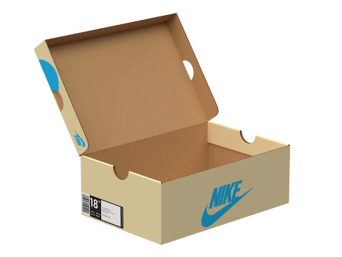 Nike Shoe Box 08 3D Model