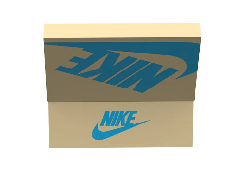 Nike Shoe Box 08 3D Model
