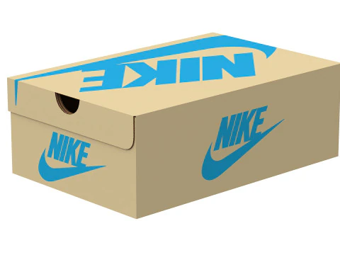 Nike Shoe Box 08 3D Model