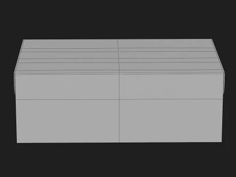 Nike Shoe Box 08 3D Model
