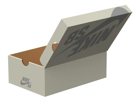 Nike Shoe Box 09 3D Model