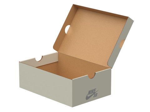 Nike Shoe Box 09 3D Модель