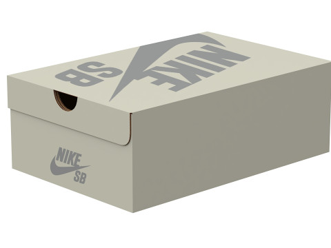Nike Shoe Box 09 3D Модель