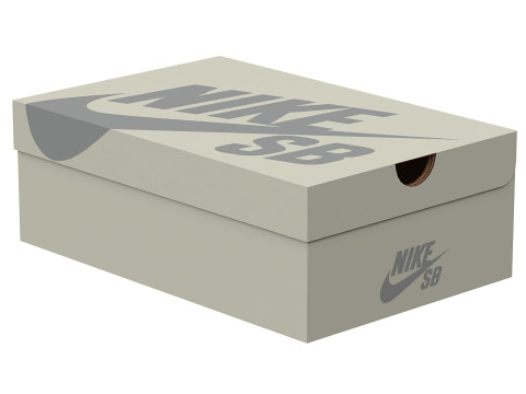 Nike Shoe Box 09 3D Модель