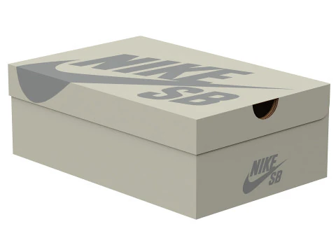 Nike Shoe Box 09 3D Model