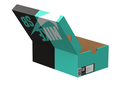 Nike Shoe Box 10 3D Модель