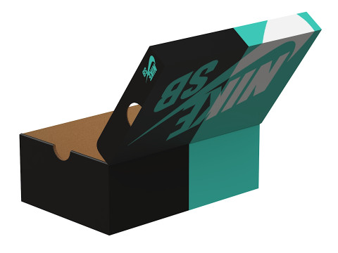 Nike Shoe Box 10 3D Модель