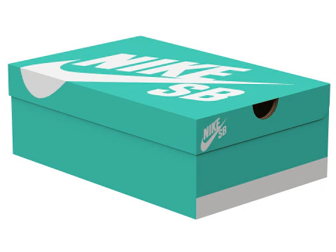 Nike Shoe Box 11 3D Model