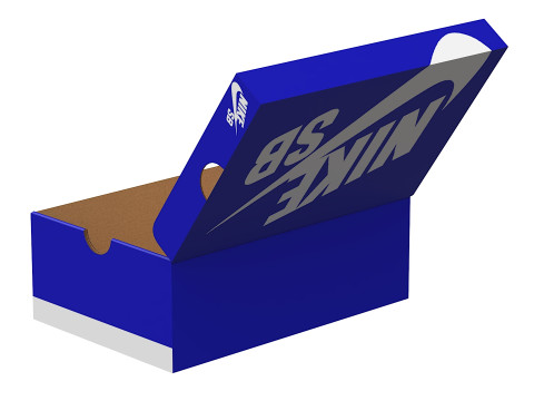 Nike Shoe Box 12 3D Model