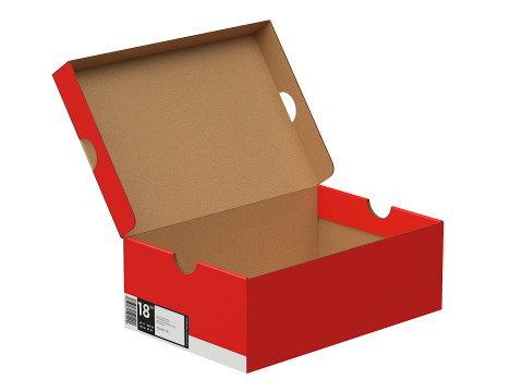 Nike Shoe Box 14 Modelo 3D